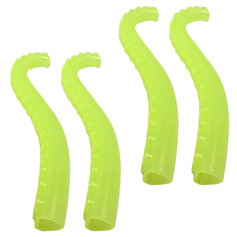 

4pcs Finger Puppet Realistic Octopus Hand Puppet Party Favor (Light Green)