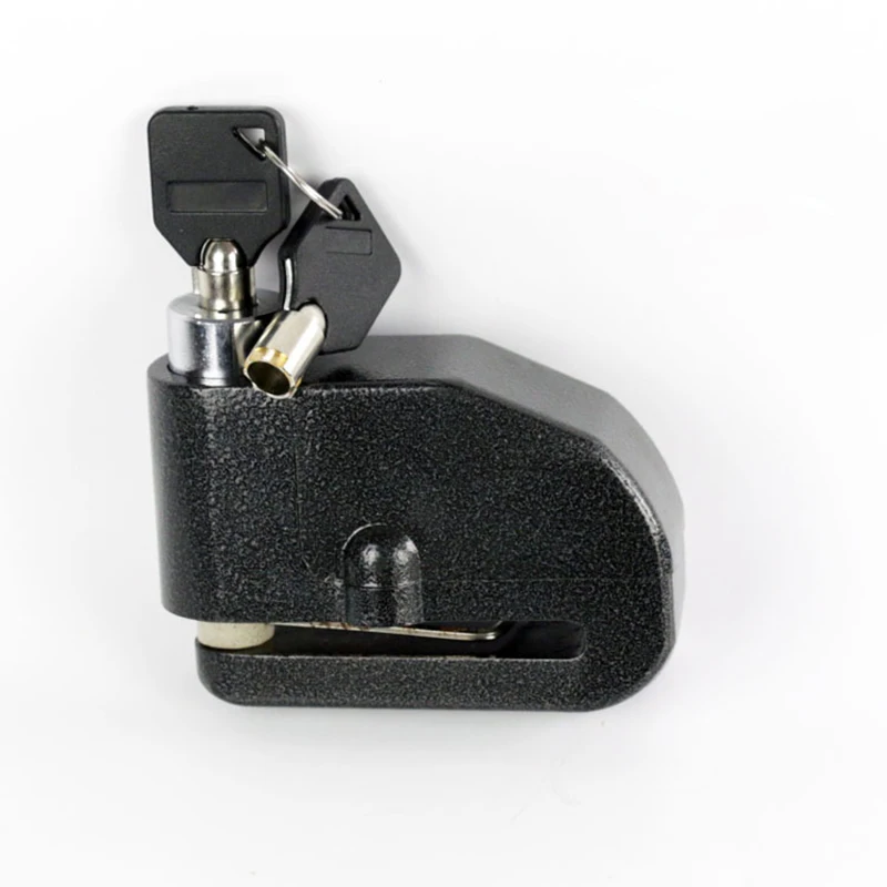 

Metal Motorcycle Scooter Security Anti-theft Wheel Disc Brake Lock Alarm Kit 2m/6ft Reminder Cable Alarm Lock Bike Brake Bag