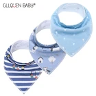 3 шт.лот детские нагрудники бандана комплект), Одежда для новорожденных, одежда для маленьких мальчиков и девочек, одежда с рисунком для детей, детские банданы мягкий 100% хлопковый шарф для малышей, детский шарф, подарок