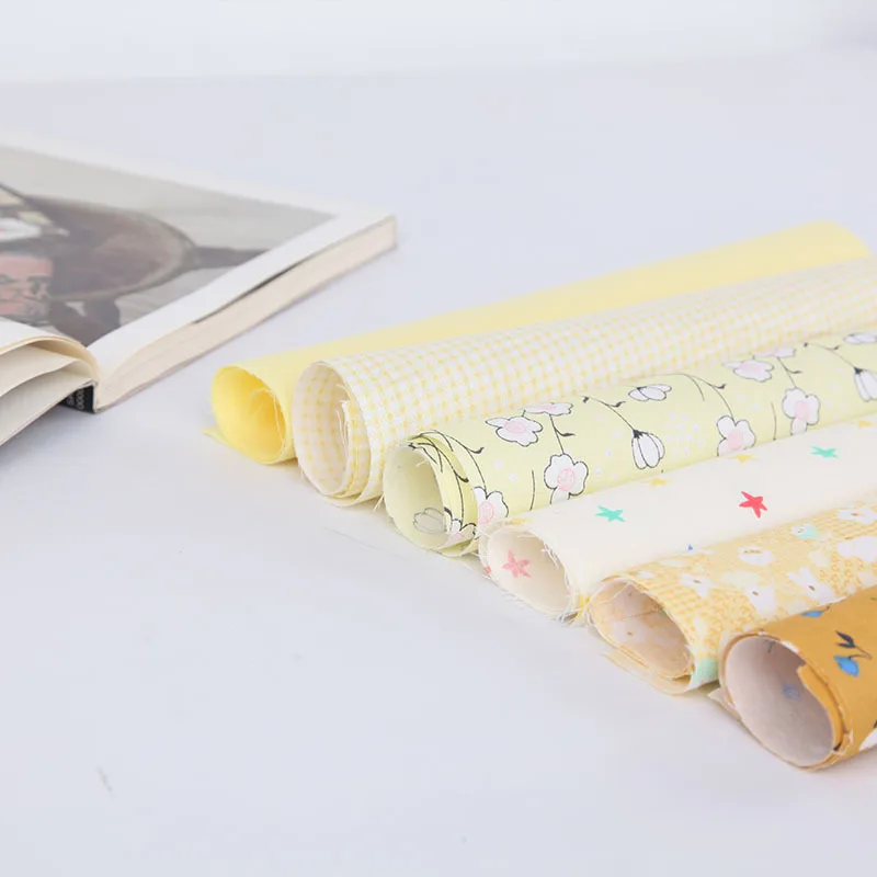 6 шт./упак. 25*20 см лоскутное шитье высокое качество смешанный стиль цветочный