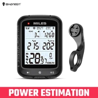 shanren miles gps bike computer wireless bicycle speedometer ant bluetooth cycling computer