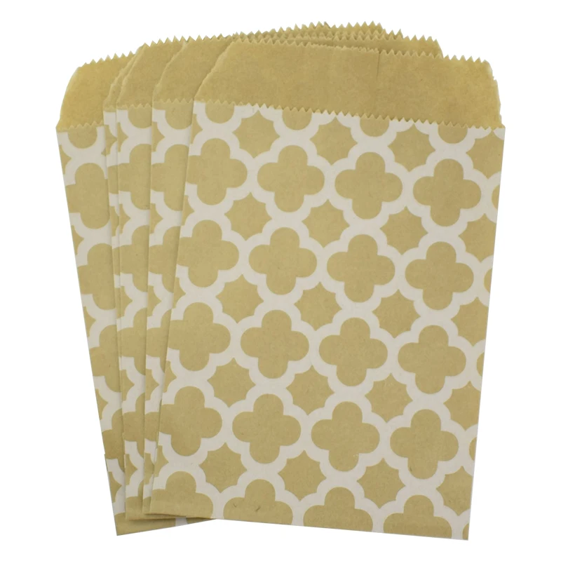 Небольшой Подарочный пакет из крафт бумаги сделай сам 15 см * 10 безопасная для