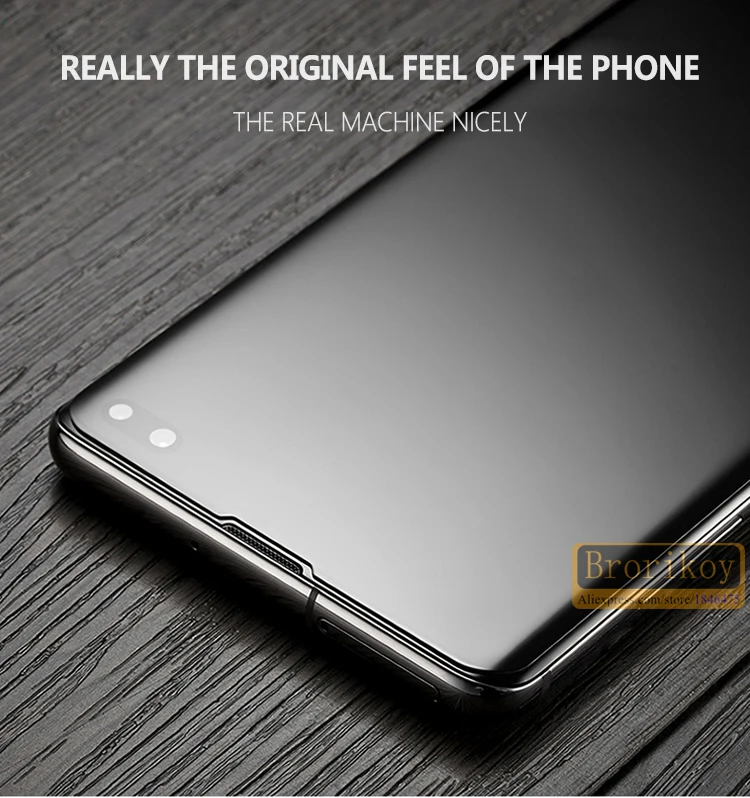 20D Защитная пленка для экрана из закаленного стекла для samsung Galaxy S10 Plus S10e UV жидкая пленка для экрана samsung S10 Plus