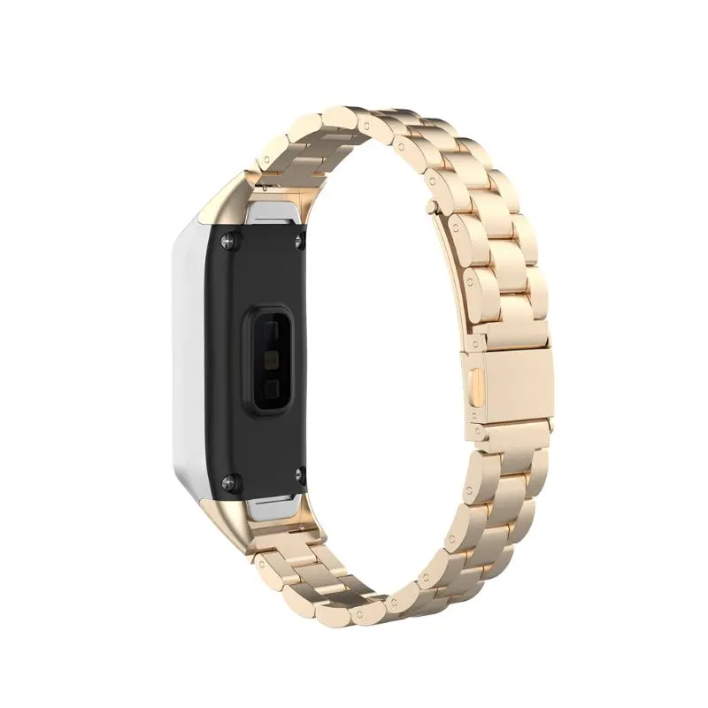 Ремешок для часов из нержавеющей стали Quick Release ремешок для samsung Galaxy Fit SM-R370 часы