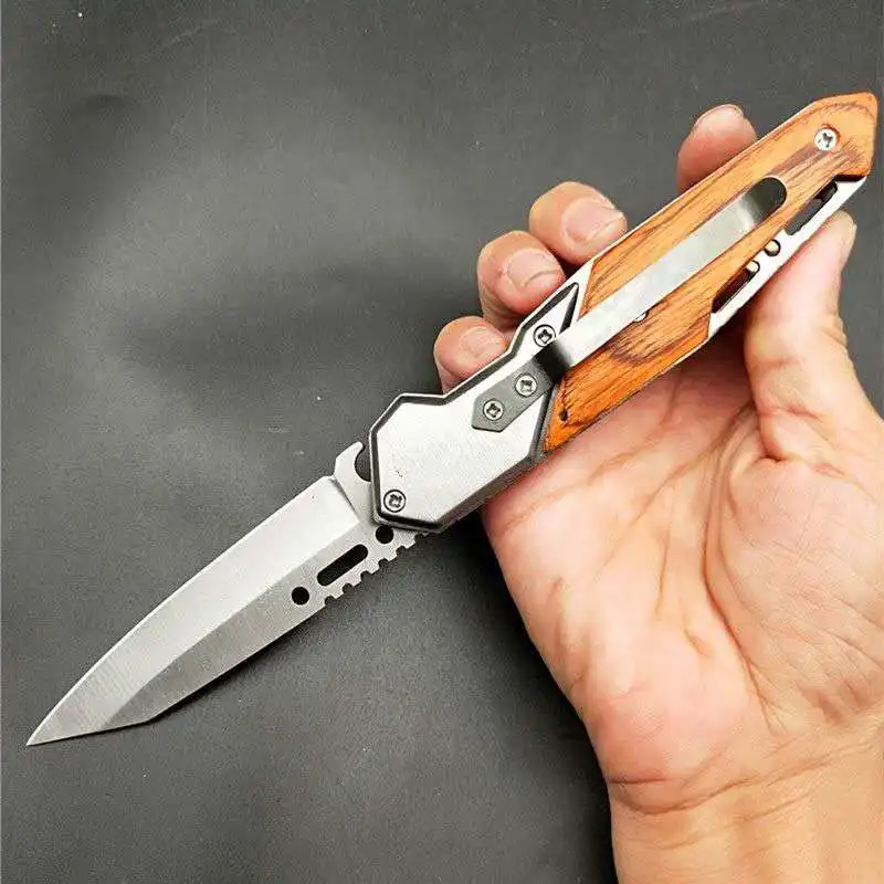 Походный охотничий нож для выживания 8CR13MOV стальное лезвие стальная ручка