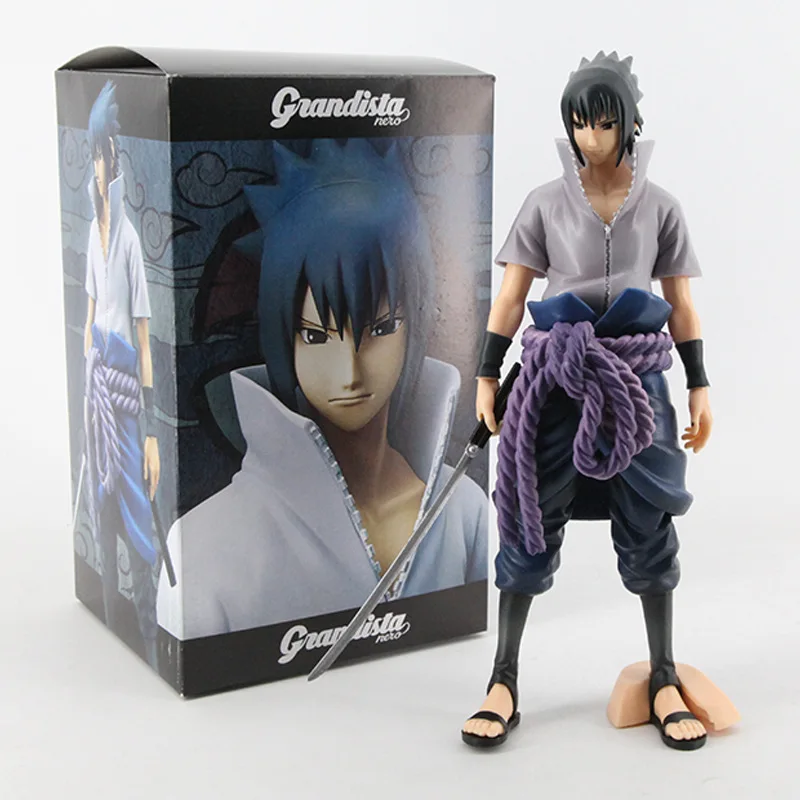 

28cm Kiritsuki Uchiha Sasuke Anime Figurine Ninja Figuur Cadeau Anime Figure Action Figure Movie & TV Collectible Model Toy