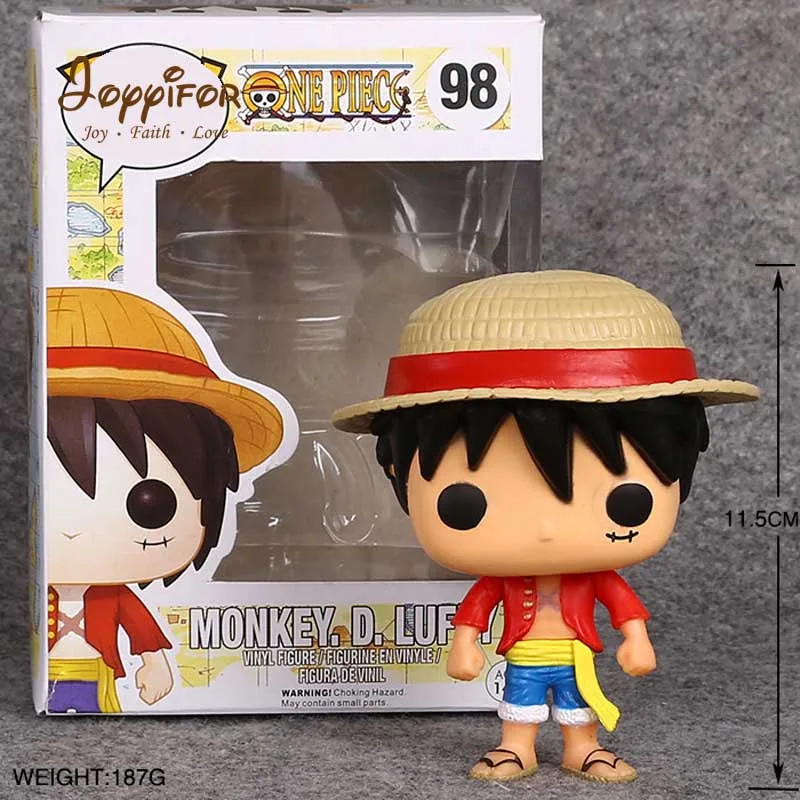 FGHGF Pop Toys Супер герои цельная соломенная шляпа пираты Луффи Эйс Ло аниме куклы с