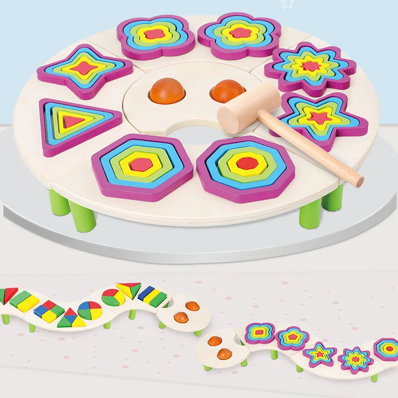 5 в 1 форма познавательная доска Детские пазлы деревянные игрушки детские