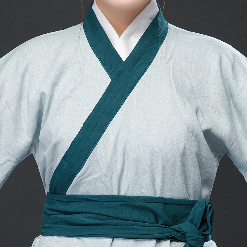 

cosplay hanfu women ancient Female hero Mass actors Stage performance costumes Movie chinese style kungfu clothing Female