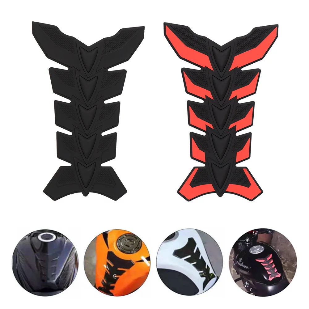 1PC Motorcycle Fish Bone Stickers Universal Creativity Fuel Tank Modification Accessories Exterior Accessory | Автомобили и