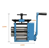 jewelry crimping tablet press machinepressure machinemanual tabletinghand operated machinerolling mill jewelry tools