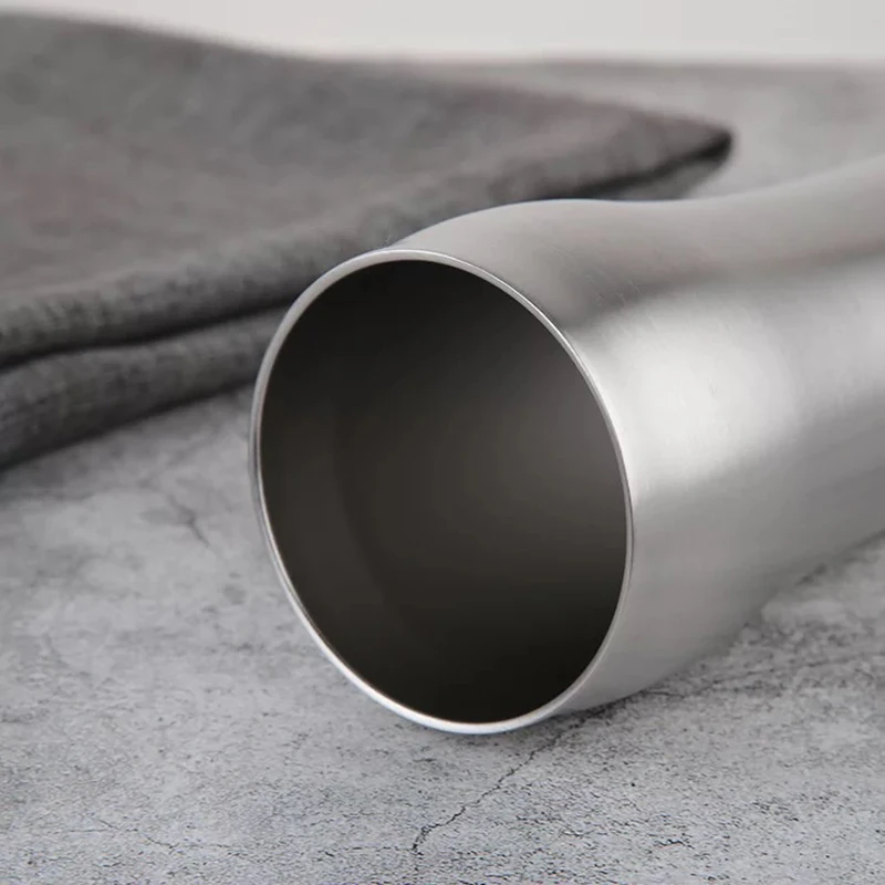 430 мл двухслойная кофейная кружка из нержавеющей стали модная Термокружка с