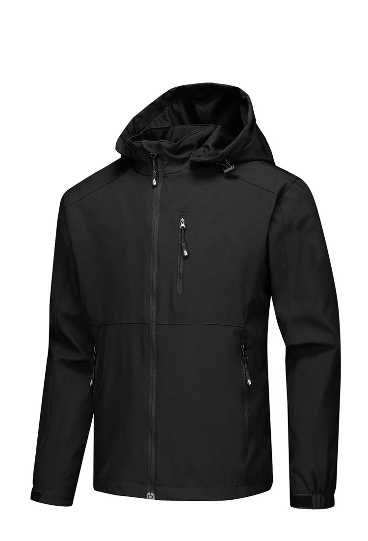 Новый тип уличной водонепроницаемой мягкой оболочки Мужская тонкая весенняя