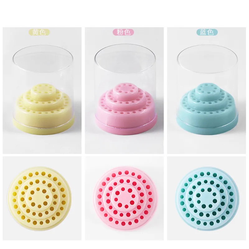 Фрезы для маникюра с 48 отверстиями пустой футляр хранения подставка дисплей