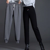 women winter thick lambskin cashmere pants warm female casual cotton pants loose harlan long trousers plus size s 5xl 17954