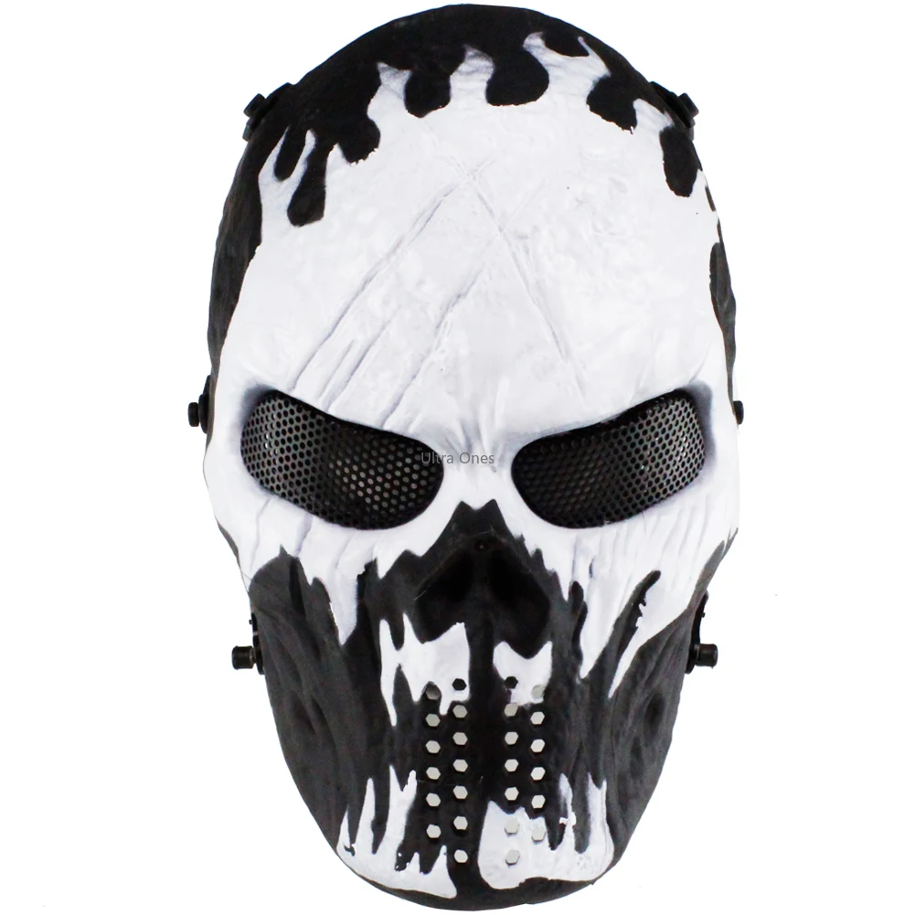 Тактический Пейнтбол косплей с маской для лица Охота Стрельба Маскарадная маска