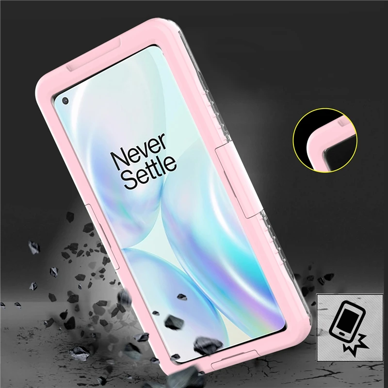 ip68 waterproof case for oneplus 9 pro case full protection shockproof cover one plus 8 pro 7 pro 7t 6t 8t nord n10 n200 5g case free global shipping