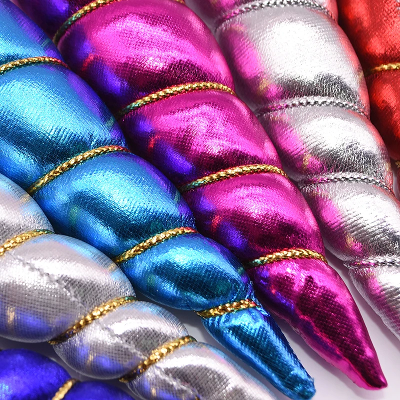 3/6 шт. Цветной блестящий с рогом единорога DIY Единорог аксессуары для волос