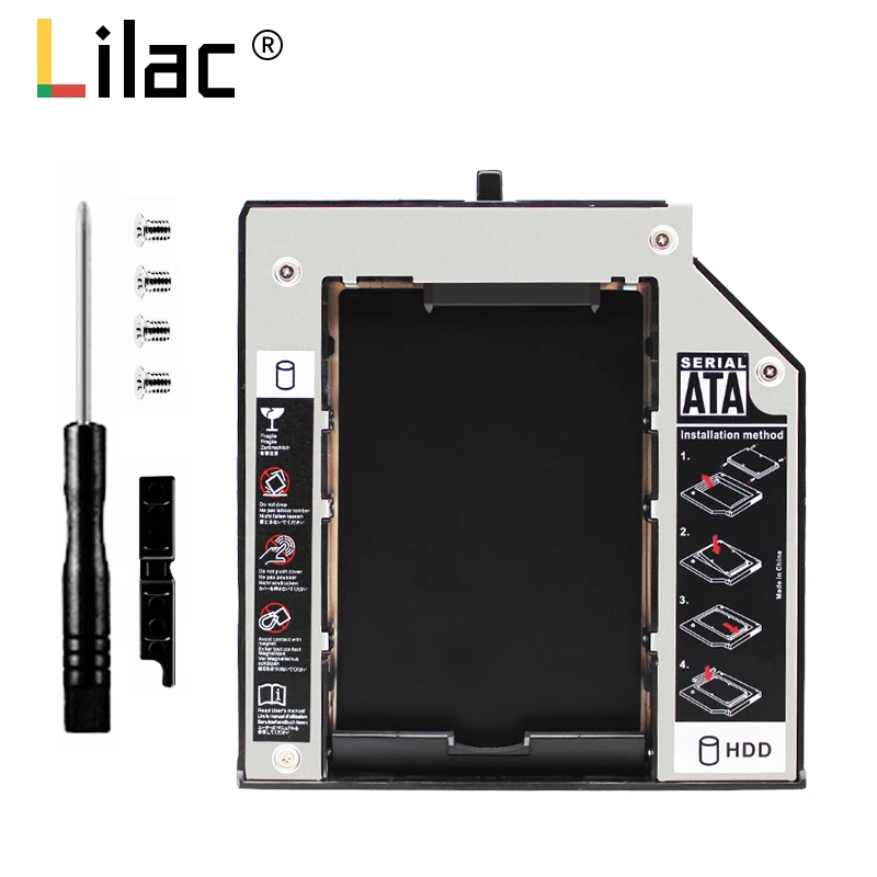 12 7 мм HDD Caddy Optibay SATA 3 0 корпус для жесткого диска адаптер DVD 2 5 SSD ноутбука IBM ThinkPad Lenovo