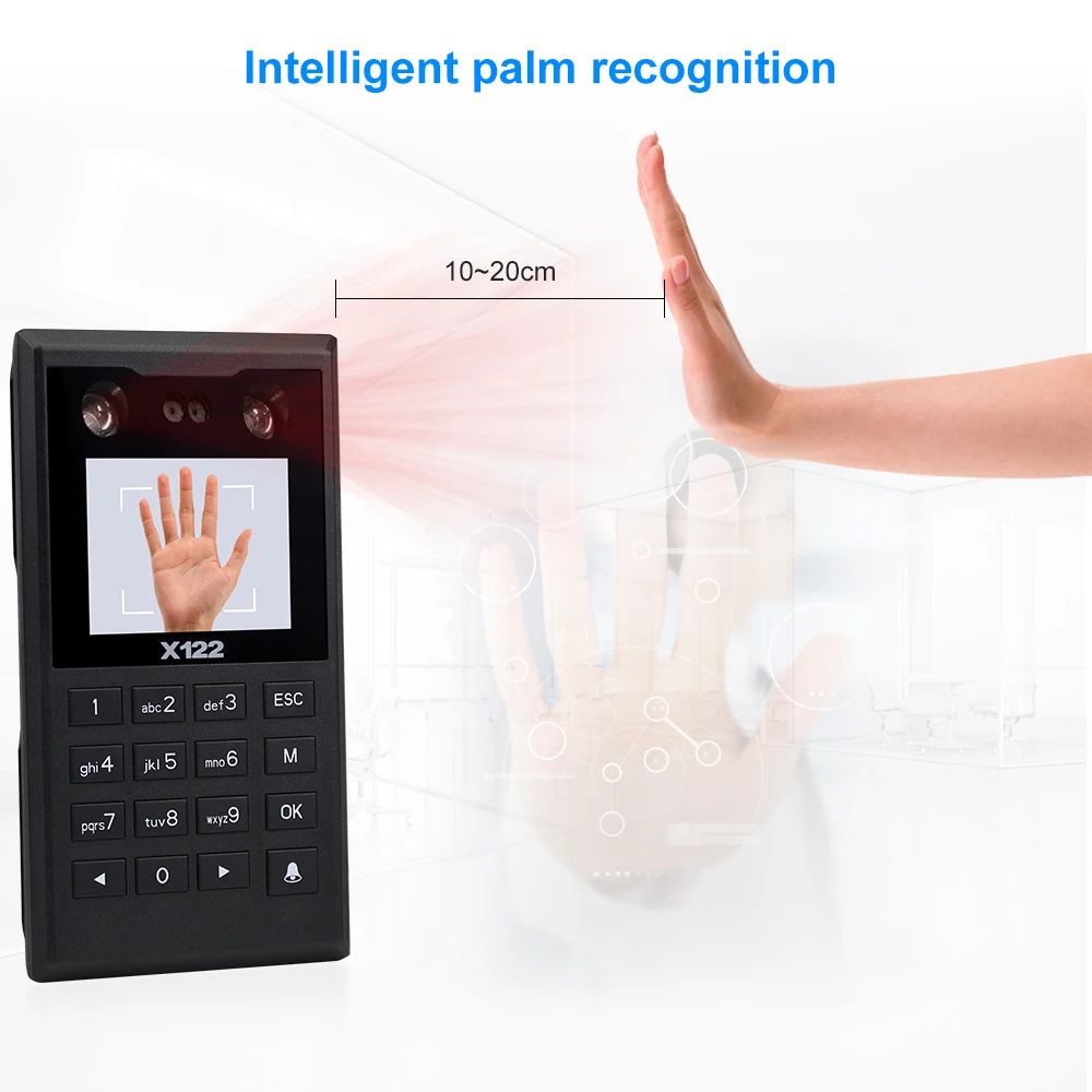 OBO TCP/IP Интеллектуальный отпечаток пальца лица Клавиатура контроля Доступа