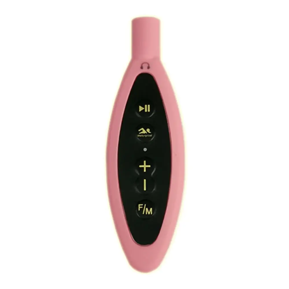 pink Портативный IPX8 водонепроницаемый MP3 плеер для спорта на открытом воздухе музыкальный плеер FM радио 4 ГБ для плавания подводный дайвинг серфинг Велоспорт - Цвет: pink