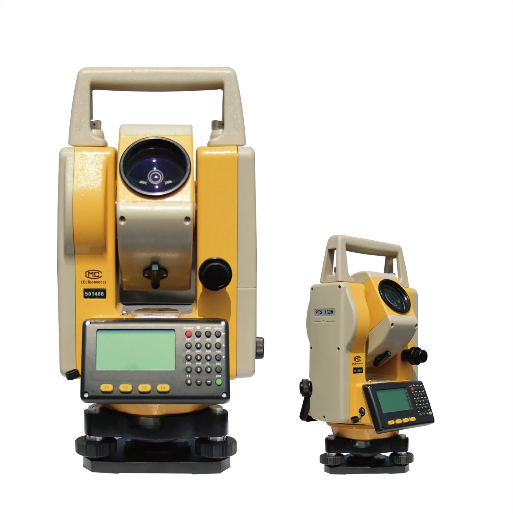 

Hot Sale Survey Instrument Non-prism / Single Prism / Three Prism Laser Ranging PJK PTS-152M Total Station