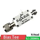 RF Biaser Bias Tee 100k-200MHz 1A N Head, радиочастотный изолятор, кормушка смещения, короткая волна для любительского радио RTL SDR LNA, малошумный усилитель