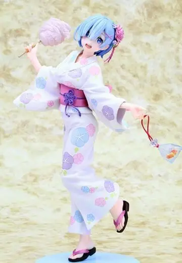 with retail package Аниме жизнь в другом мире от zero Yukata ver Rem сексуальные девушки аниме ПВХ Фигурки игрушки Аниме Фигурки игрушки для детей - Цвет: with retail package