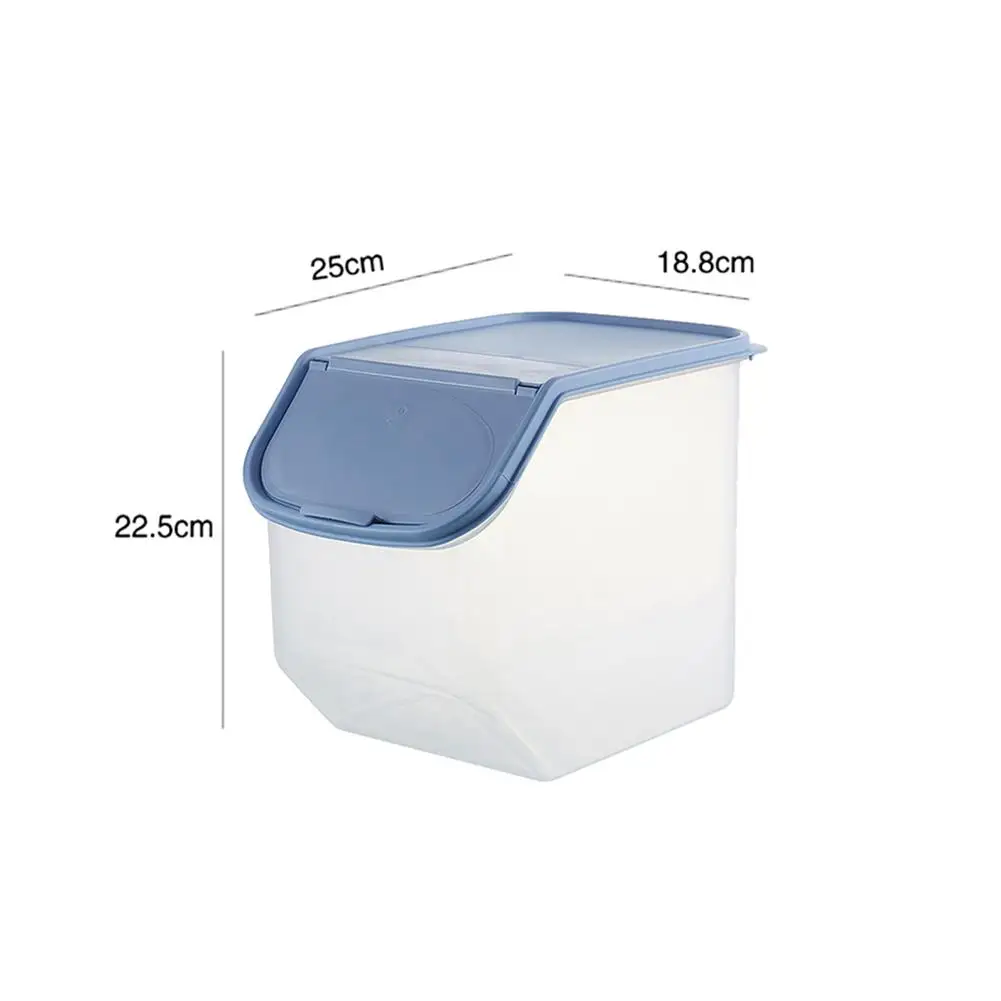 

Kitchen Rice Storage Box Plastic Large Capacity Rice Container Box Grain Flour Dispenser Moisture Proof Food Container Boxes