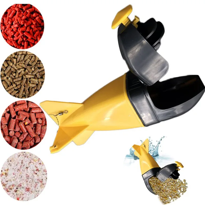 Новинка приманка для ловли карпа ракета контейнер Рогатка яма инновационная