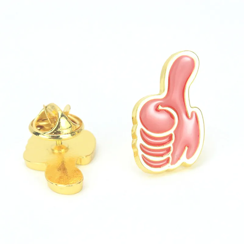 Компания награда отличный сотрудник булавки палец вверх брошь значок для