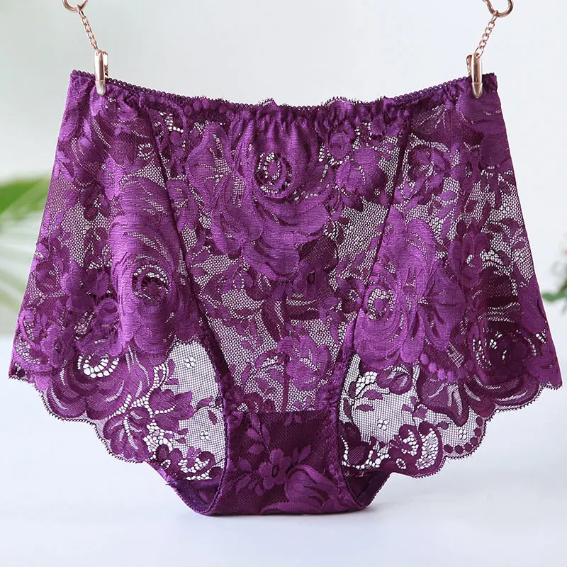 Женские модные сексуальные трусики большие размеры кружевные трусы женские