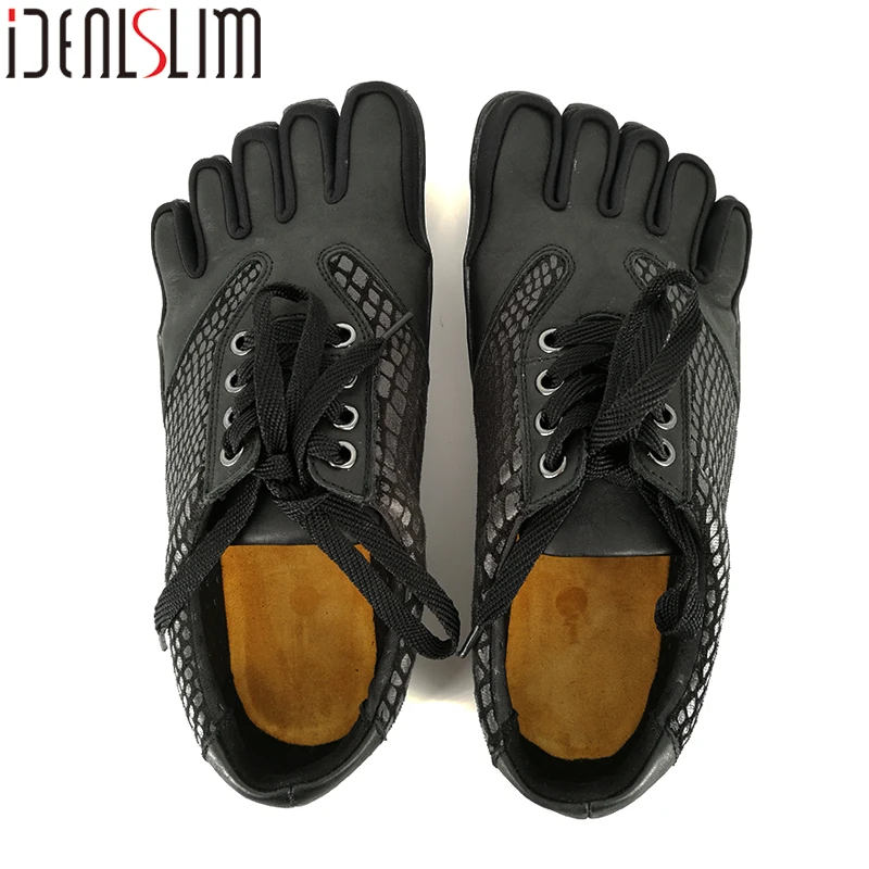 IDEALSLIM 5 пальцев обувь мужские кроссовки беговые для бега на открытом воздухе toed с