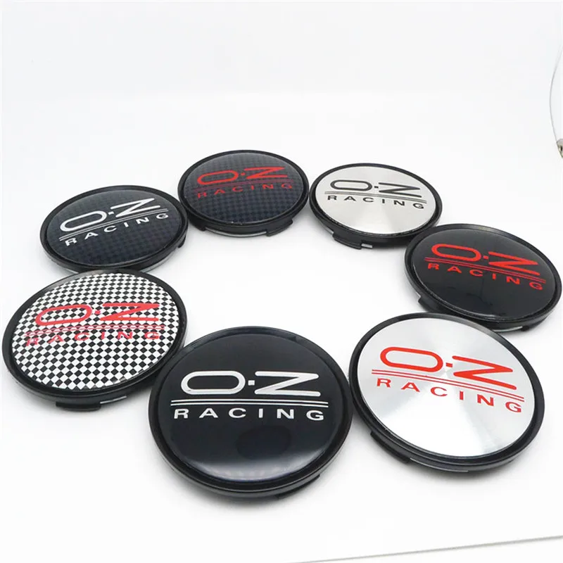 

4pcs 63mm Wheel Center Hub Caps for OZ Racing WRC LM M595 SSR GTF01 Dakota Ram1500 Rims Hubs Cover Car Styling Emblem