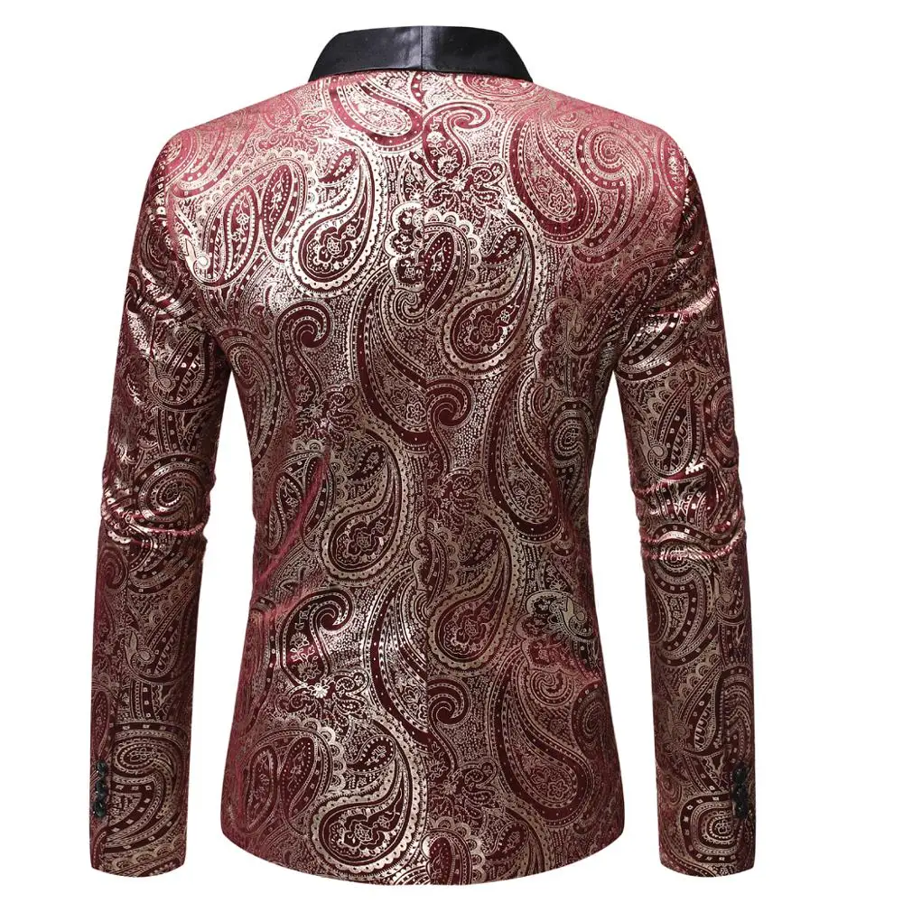 Новинка Мужской Блейзер свадебные и куртки для вечеринок зеленый фруктовый