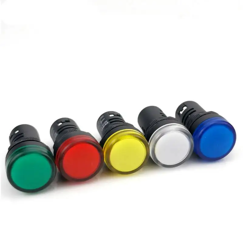 Индикатор в китайском стиле, 1 шт., осветительный прибор, 4 дюйма, 380 В переменного тока, 110 В, в, красный, зеленый, желтый, белый цвет, емкость