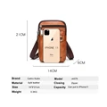 Celinv Koilm marka mała wielofunkcyjna torba Crossbody kurierska mężczyźni plecaki na ramię nogi saszetki na pas dla mężczyzny Unisex Casual nowy