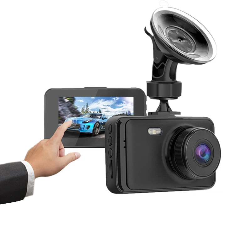 Видеорегистратор высокого разрешения с двумя объективами 1080p Автомобильный