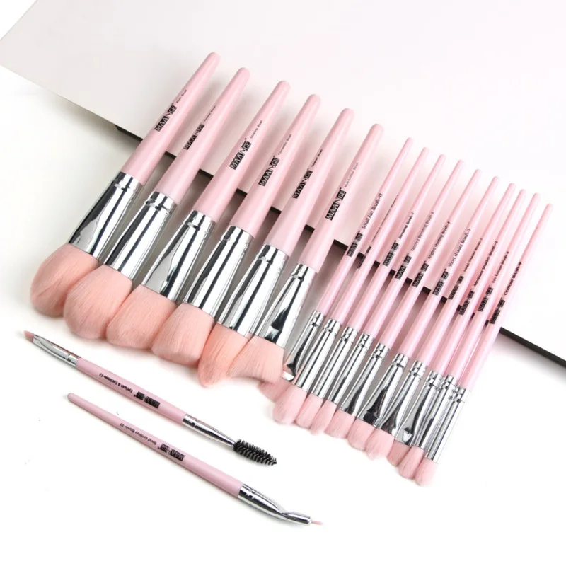 

Makeup Brushes Set Professional Brush Set Powder Eyeshadow Lip Make Up Brushes Beauty Tools 18 PCS Pincel de maquillaje