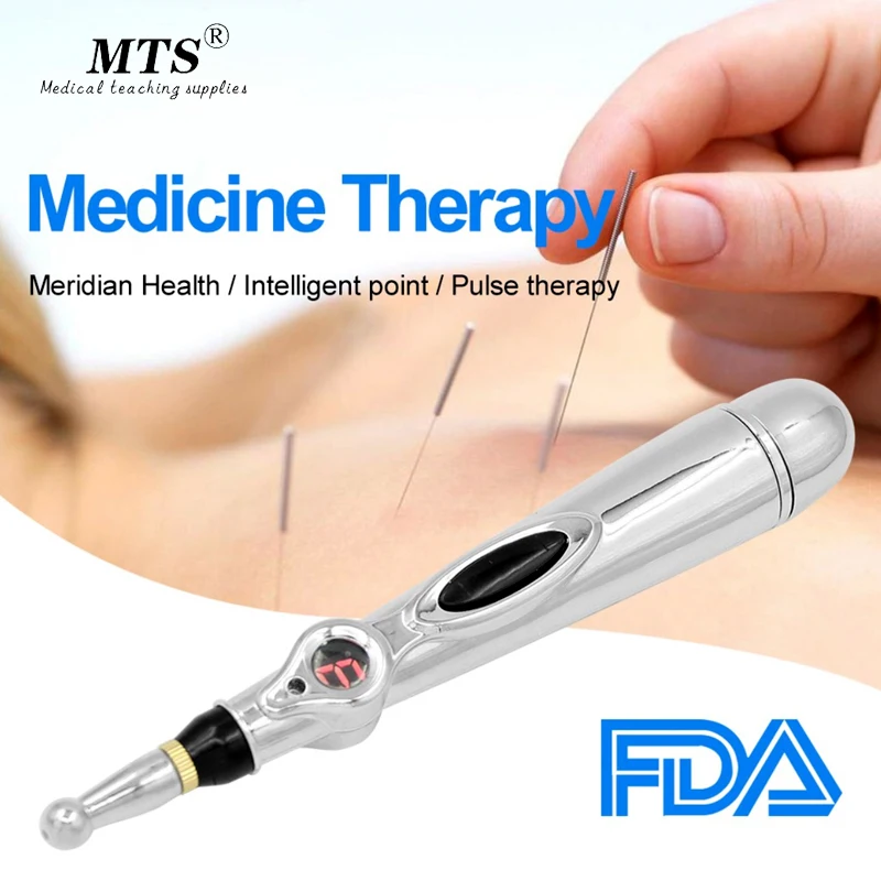 Акупунктурная ручка энергетическая меридиановая электронное массажное