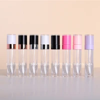 lip gloss tubes empty cosmetic lipstick tube lip balm soft lipgloss tube makeup squeeze clear lip gloss container bottle