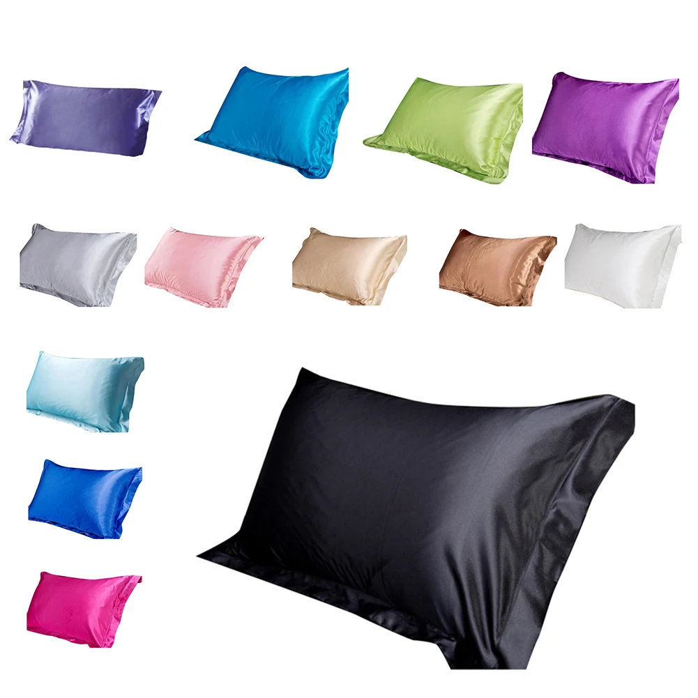 

Наволочка из искусственного шелка, 48 х74 см, 48 х74 см