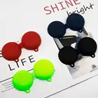 Однотонный защитный чехол для гарнитуры BT, защитный чехол для LG Tone Free FN7, силиконовый чехол для беспроводных наушников с крючком