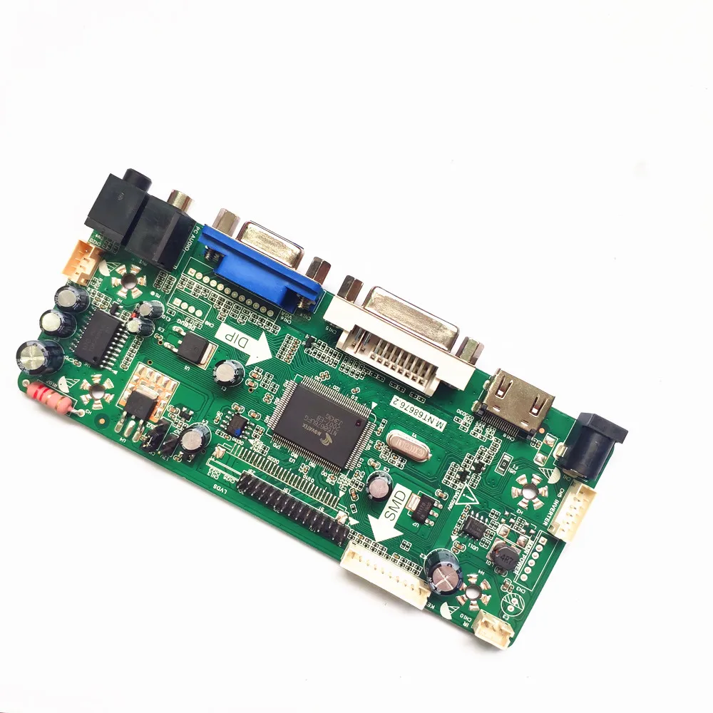 Для LP141WX1-TL01/TL02 М. NT68676 экран плата контроллера LVDS 30Pin с холодным катодом (CCFL)