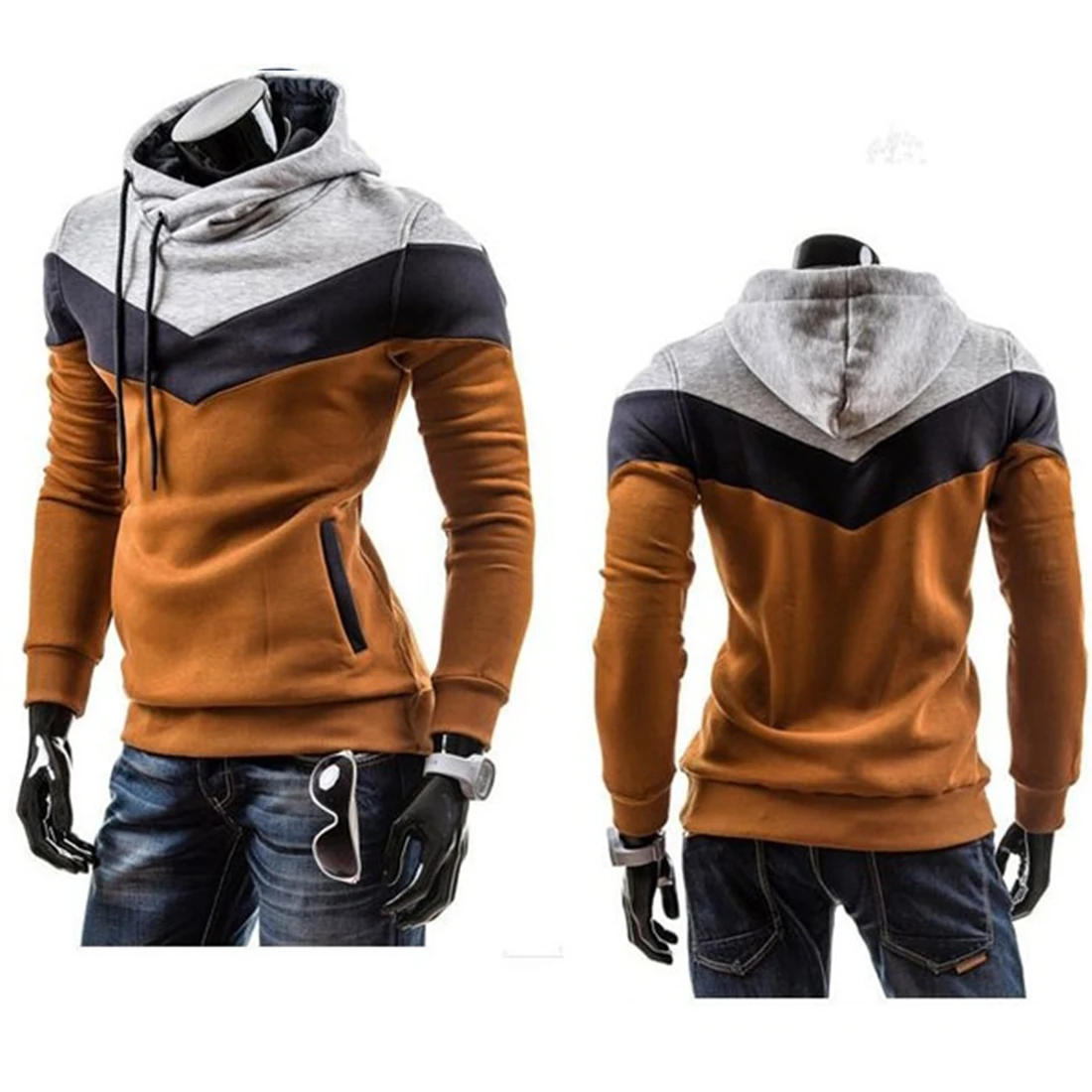 

Модные мужские толстовки с длинным рукавом, пуловеры, толстовки, мужская одежда в стиле хип-хоп, мужская толстовка с капюшоном, M