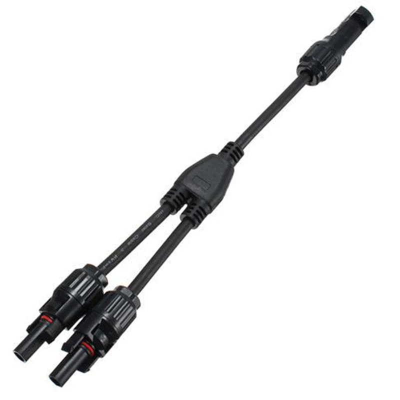 

Waterproof Male To Fem Y Branch Replace Adapter Connector Cable For Solar Panels