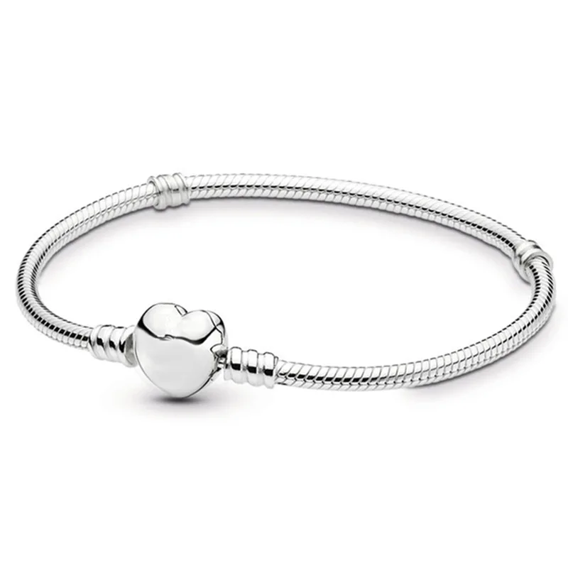 

New Fashion Charm Original Classic Love Basic Bracelet Fits Original Pandora Lady Beaded Exquisite Bracelet