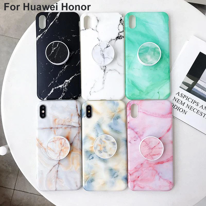 Новый модный матовый мраморный силиконовый чехол для Huawei Honor P30 P20 Lite Pro Mate 20 Nova 4e 3i
