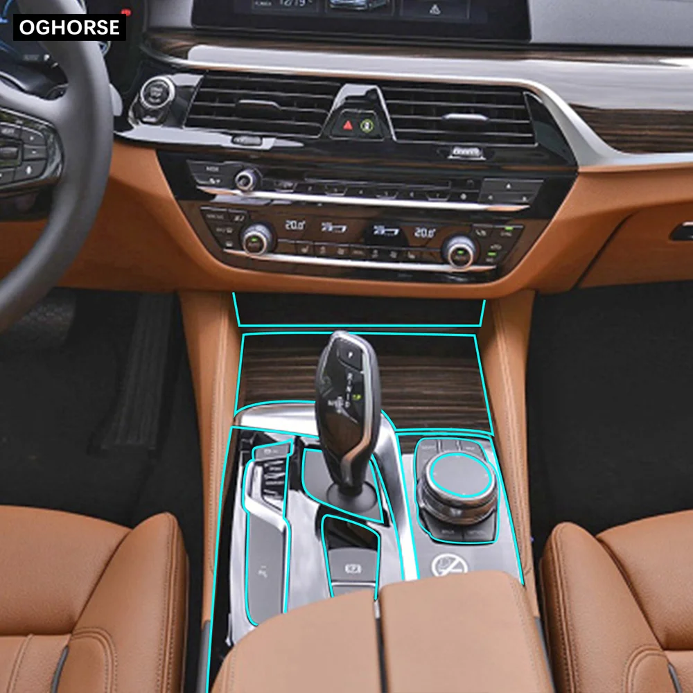 Интерьер автомобиля Отделка приборной панели центральной консоли Шестерни