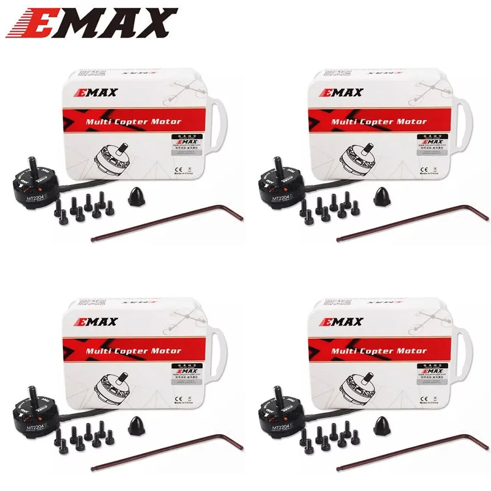 Оригинальный бесщеточный двигатель EMAX 2204 MT2204 II kv2300 CW CCW для мини-мультикоптера 250